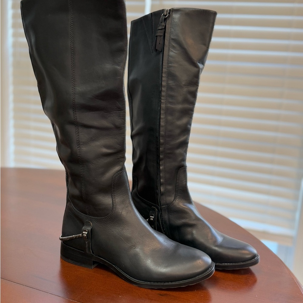 NWOT Franco Sarto Lindy High Shaft Boots - Color Black - Size 8.5